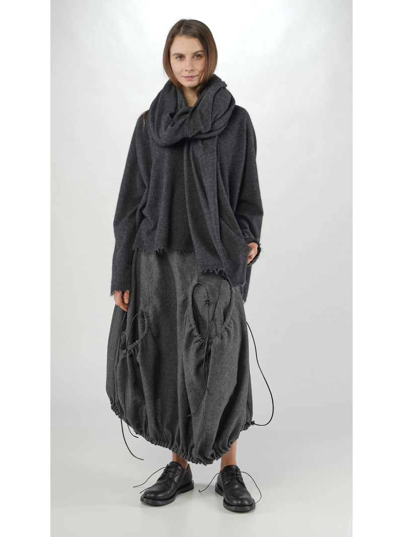 Rundholz - Oversize Merino Strickschal - 2251337708