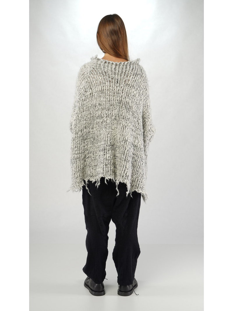 Rundholz - Weiter Woll Pullover - 2251380702