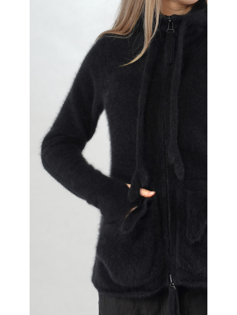 Rundholz - Waschbär Strickjacke mit Reißverschluss - 2251417104