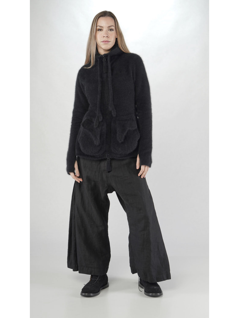 Rundholz - Waschbär Strickjacke mit Reißverschluss - 2251417104