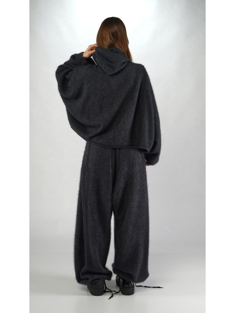 Rundholz - Ballonförmige Waschbär Strickjacke - 2251417108