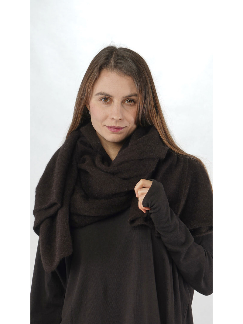 Rundholz - Шерстяной вязаный шарф Oversize - 2251427707