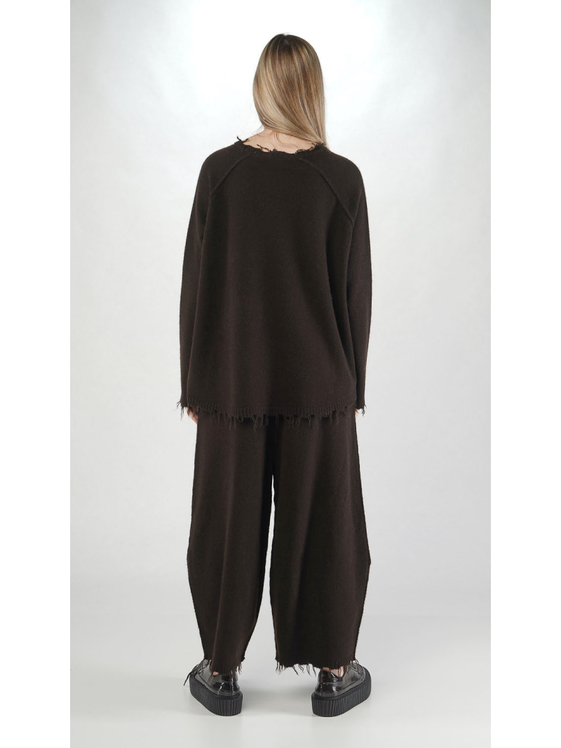 Rundholz - Ausgestellter Merino yak Pullover - 2251530702