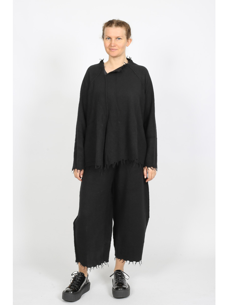 Rundholz - Pantalon baggy en tricot de laine et de yak - 2251537606