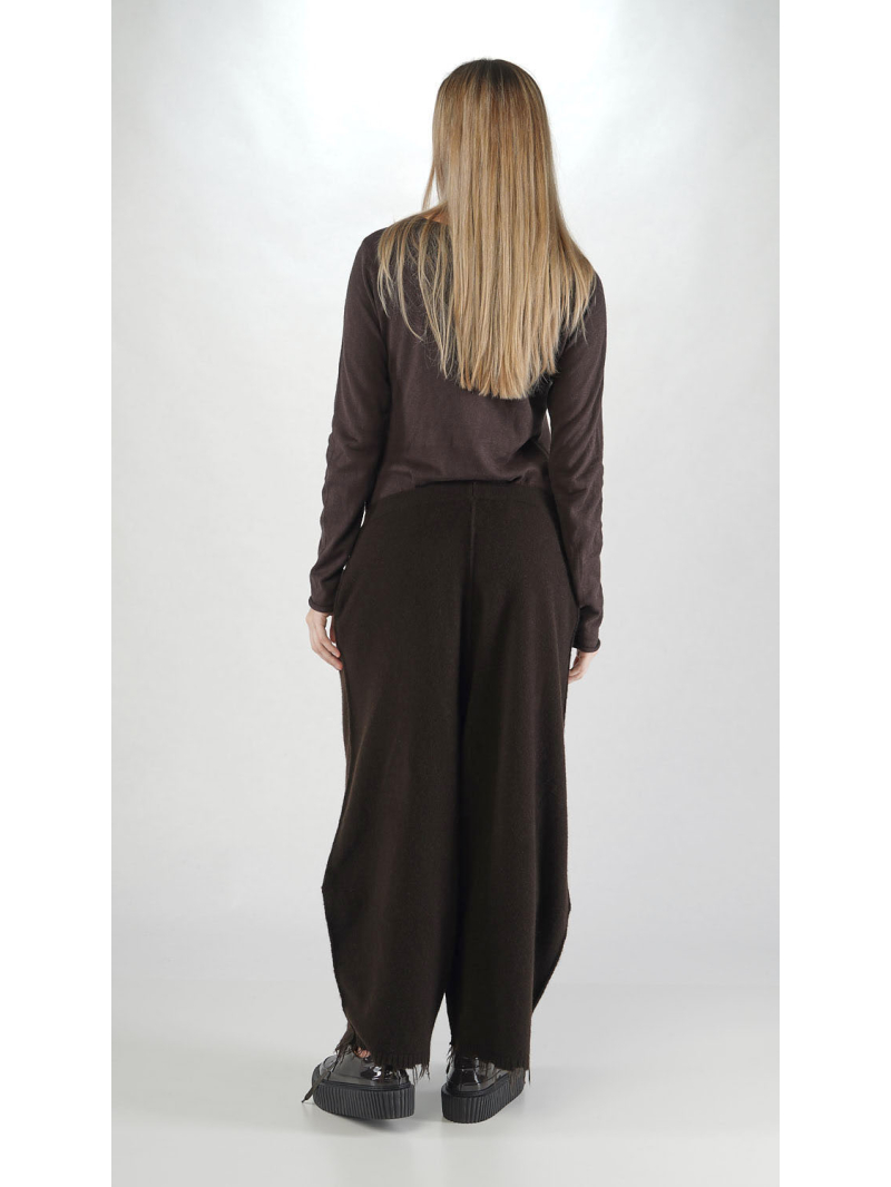 Rundholz - Pantalon baggy en tricot de laine et de yak - 2251537606