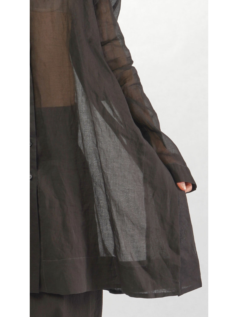 Bois rond - Robe en voile en forme de A - 2251550906