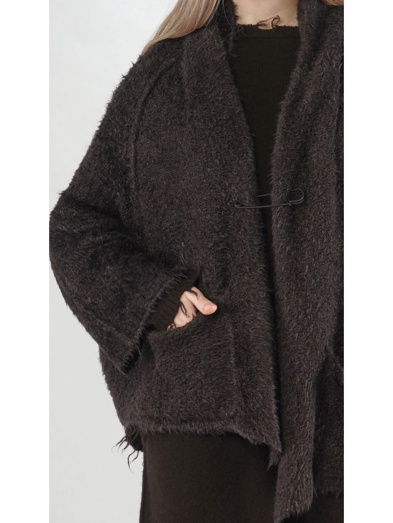 Rundholz - Cardigan oversize avec col châle de Rundholz - 2251657105