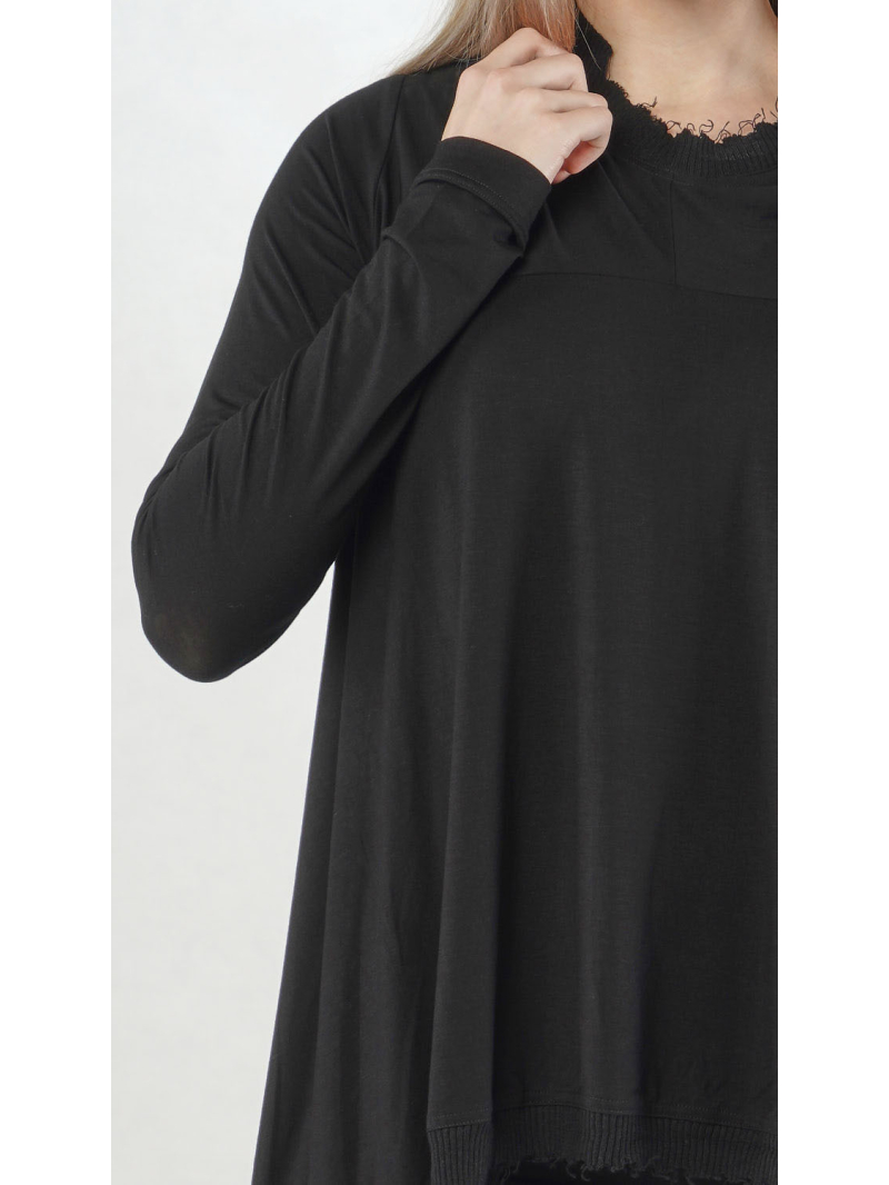 Bois rond - Bois rond T-shirt élégant à la forme évasée - 2251700503