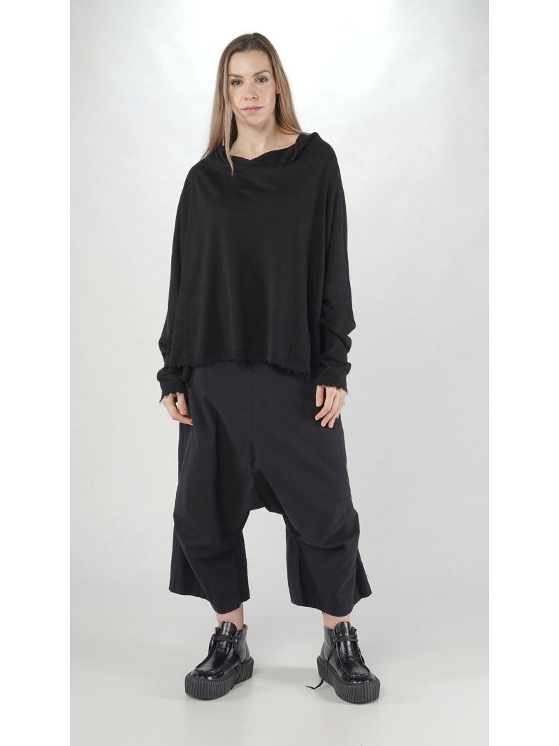 Bois rond - Pull en laine de lin à la taille - 2251840703