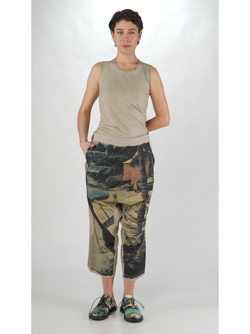 Rundholz DIP - Tulpenförmige Baumwoll Stretch Hose - 2252110104