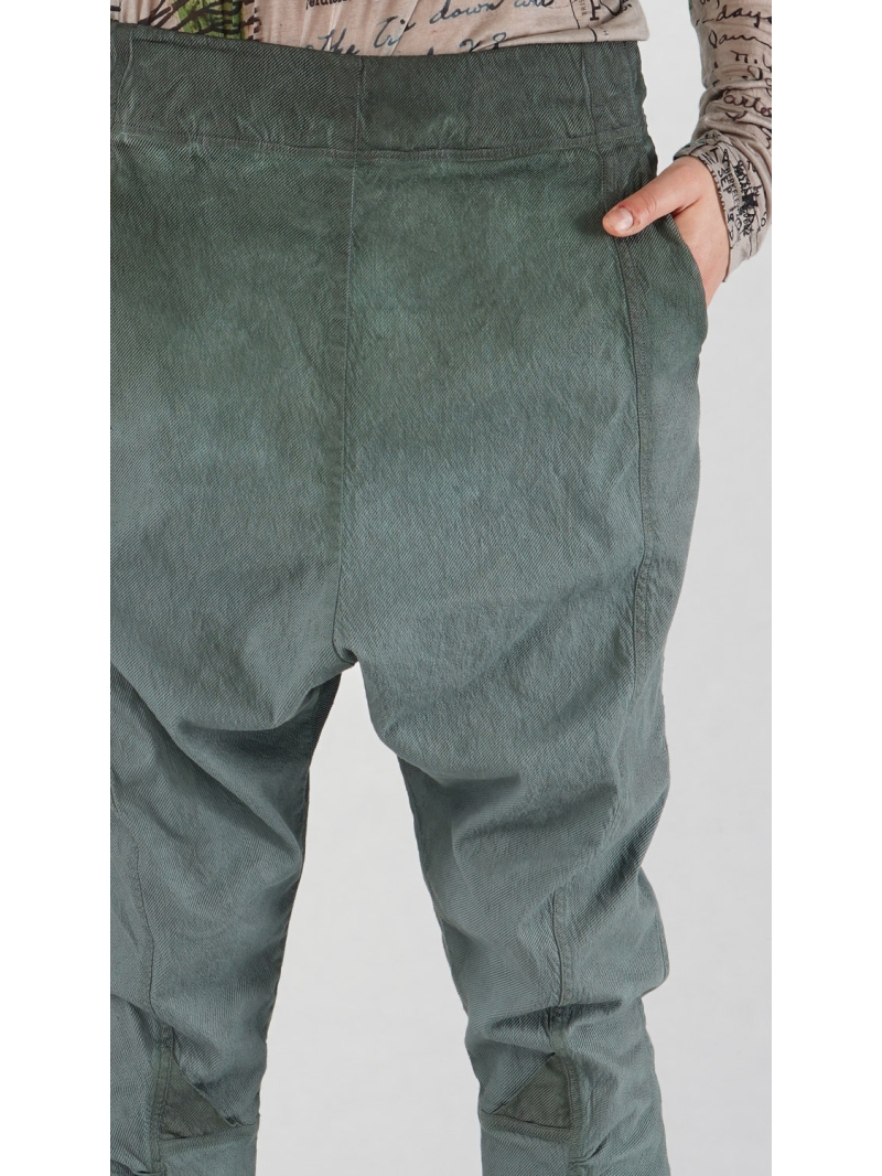 Rundholz DIP - Tulpenförmige Bicolor Baumwoll Twill Hose - 2252120103