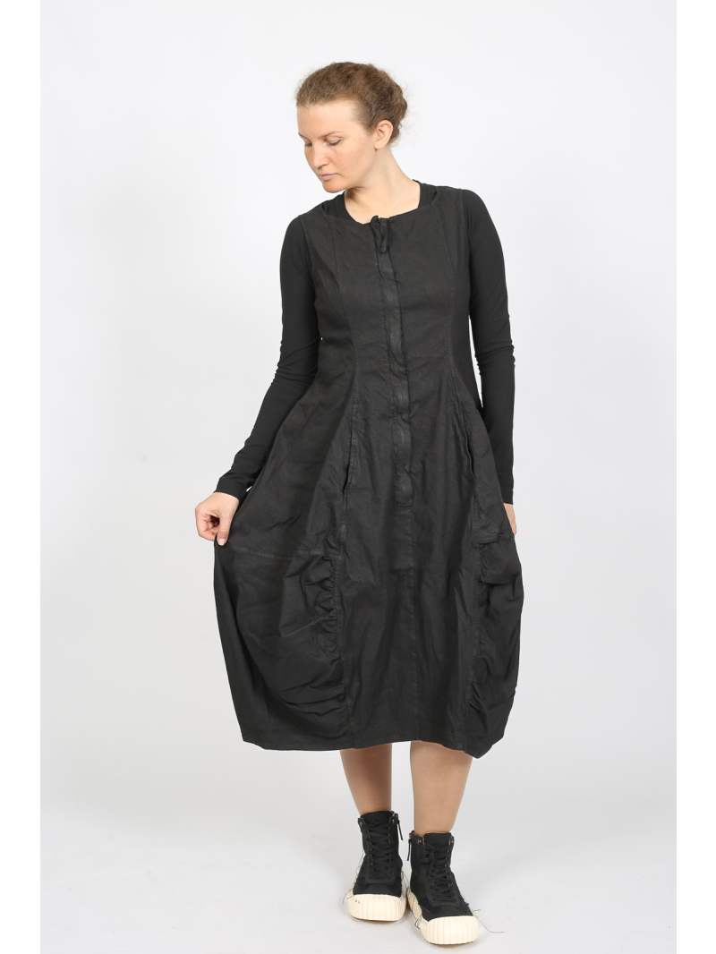 Bois rond DIP - robe ballon élégante avec partie froncée de dip - 2252120917