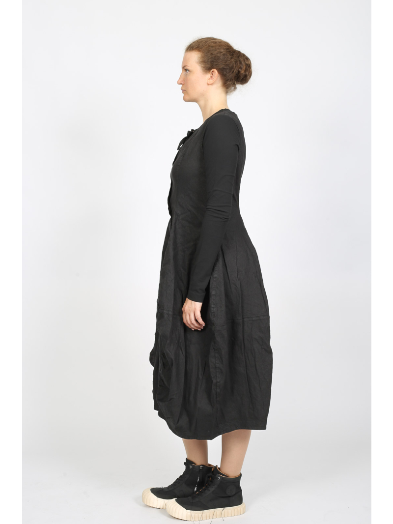 Bois rond DIP - robe ballon élégante avec partie froncée de dip - 2252120917