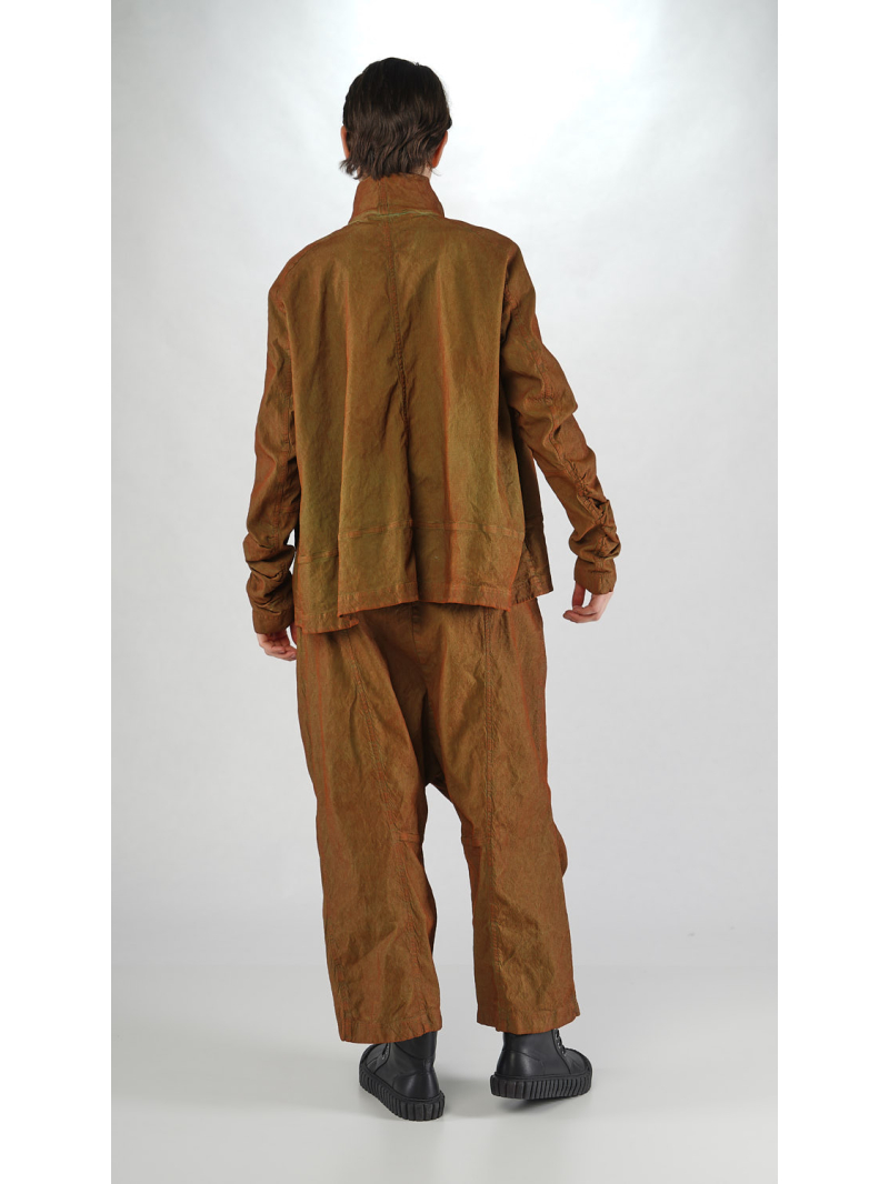 Rundholz DIP - A-förmige Bicolor Baumwoll Twill Jacke - 2252121108