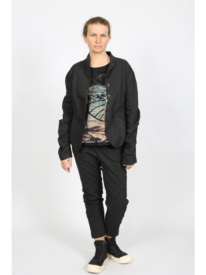 Rundholz DIP - Taillierte Jacke mit Kräuselpartie von dip - 2252121111