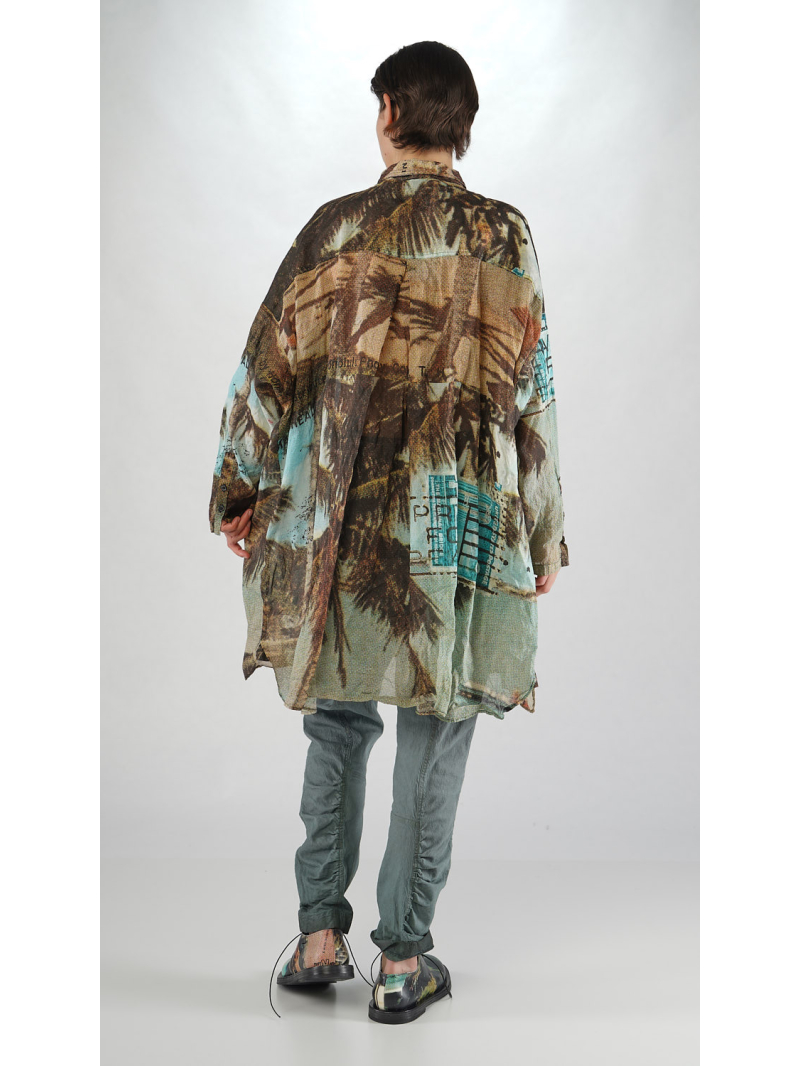 Rundholz DIP - Oversize Baumwoll voile Kleid - 2252170902