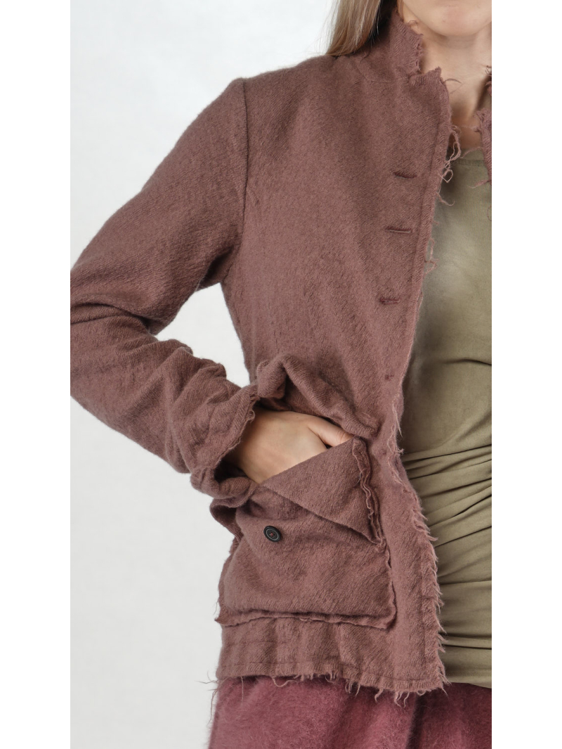 Rundholz DIP - Woll Jacke mit Reverskragen - 2252211102