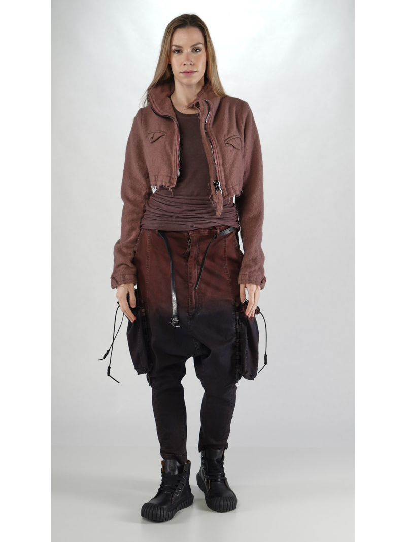 Rundholz DIP - Veste en laine avec fermeture éclair et coutures spéciales - 2252211103