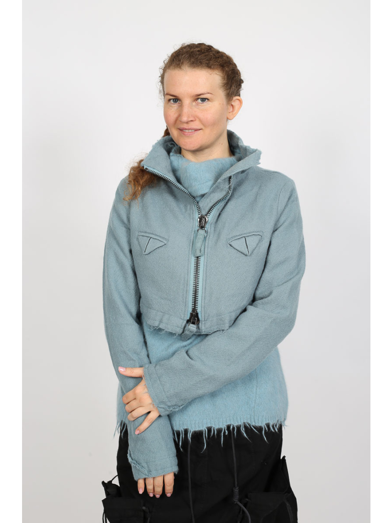 Rundholz DIP - Veste en laine avec fermeture éclair et coutures spéciales - 2252211103