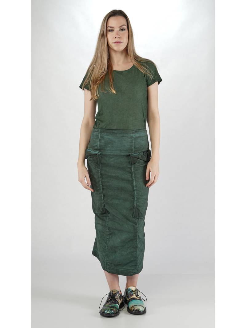 Bois rond DIP - jupe coupe banane avec taille élastique - 2252240308