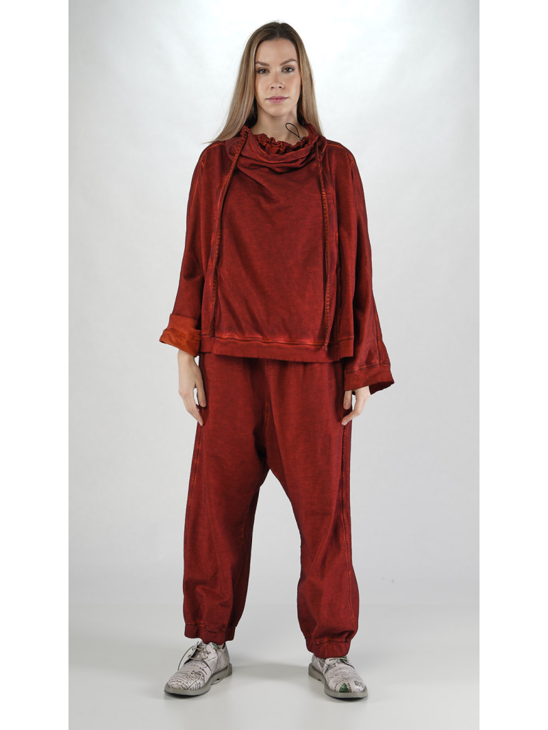 Bois rond DIP - Chemise large bicolore Thin French Terry - 2252270503