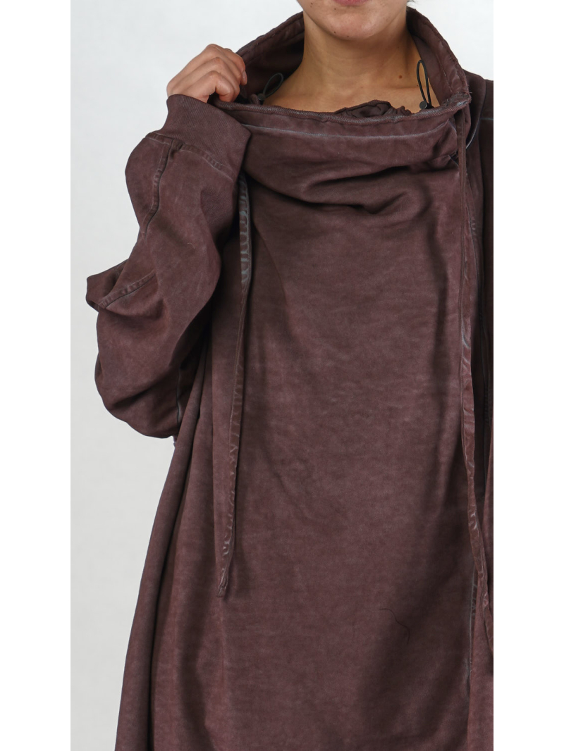 Bois rond DIP - Robe large bicolore Thin French Terry - 2252270905