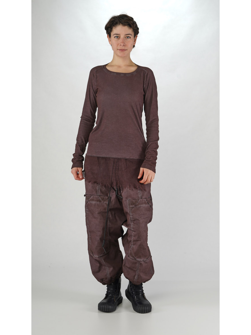 Rundholz DIP - Langärmeliges Rippenjersey Shirt - 2252340504