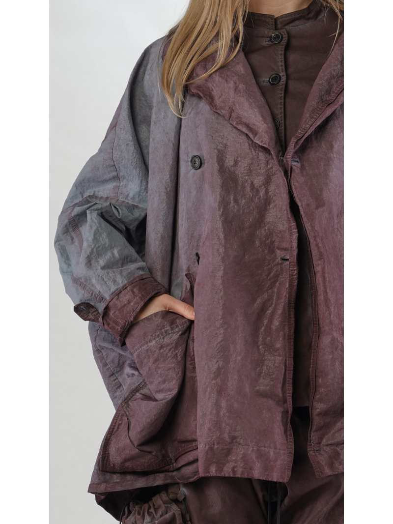 Rundholz DIP - Bicolor Baumwoll mix Jacke mit Doppelreihige Knopfleiste - 2252381101