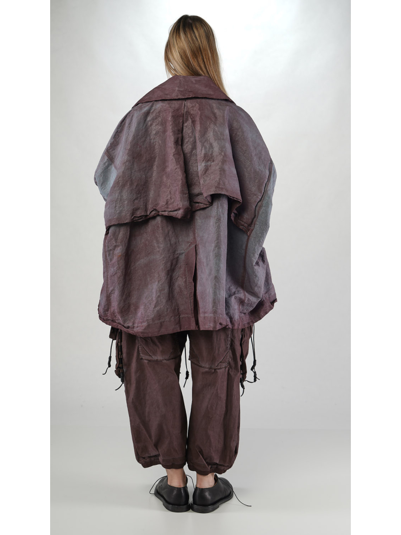 Rundholz DIP - Bicolor Baumwoll mix Jacke mit Doppelreihige Knopfleiste - 2252381101