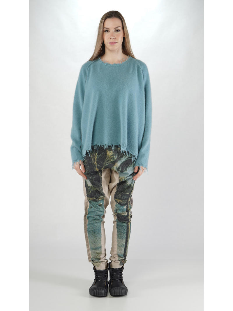 Rundholz DIP -  ausgestellter Pullover aus edlem Fuchshaar - 2252440703