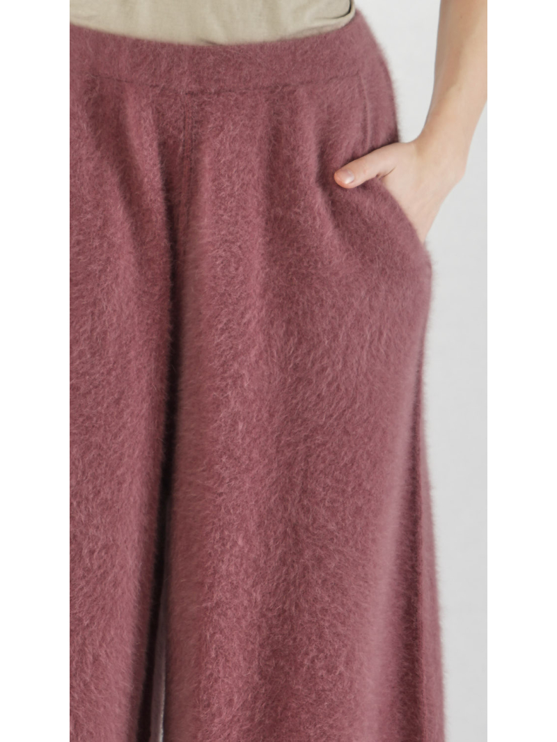 Rundholz DIP - Weite Woll Strickhose - 2252447606