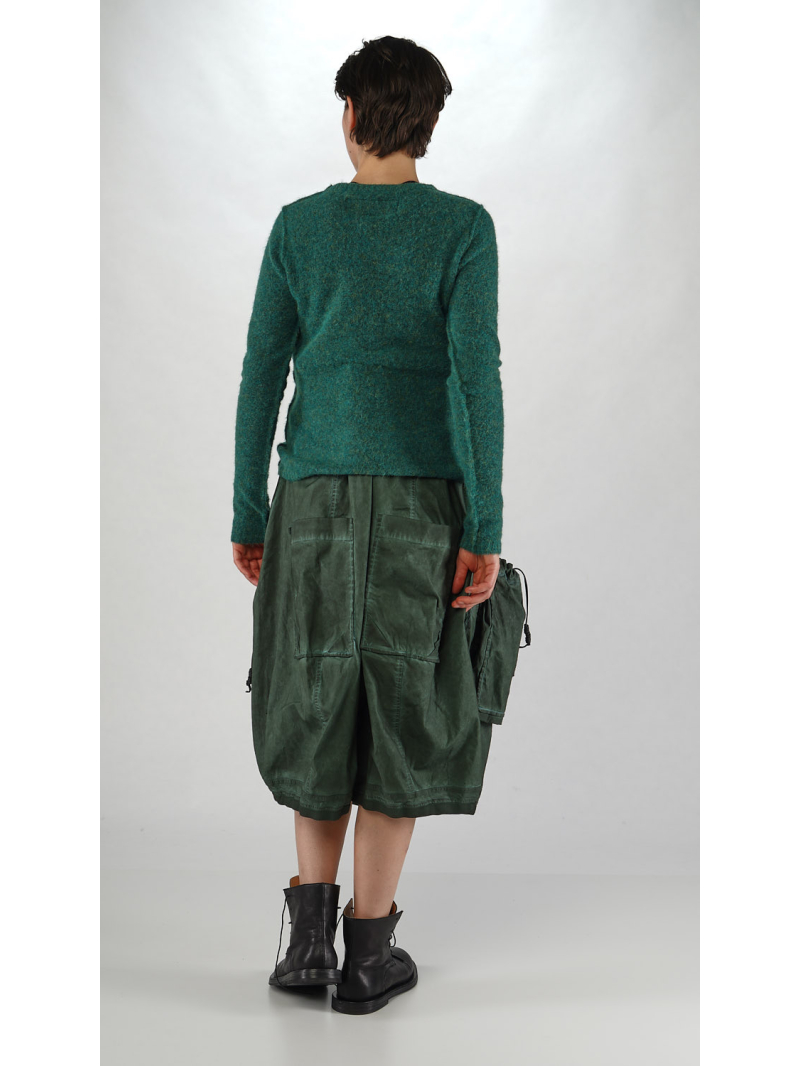 Rundholz DIP - Schmaler Alpaka Woll Pullover - 2252460701