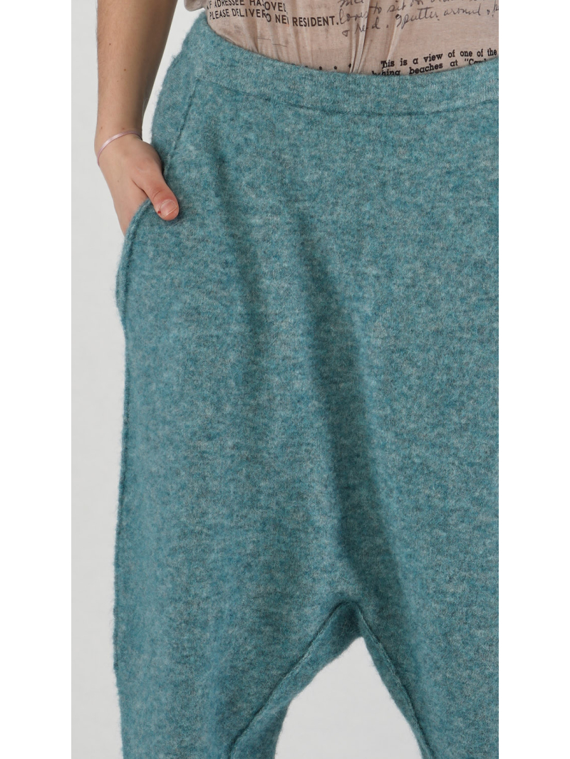 Rundholz DIP - Lockere Alpaka Woll Strickhose - 2252467605