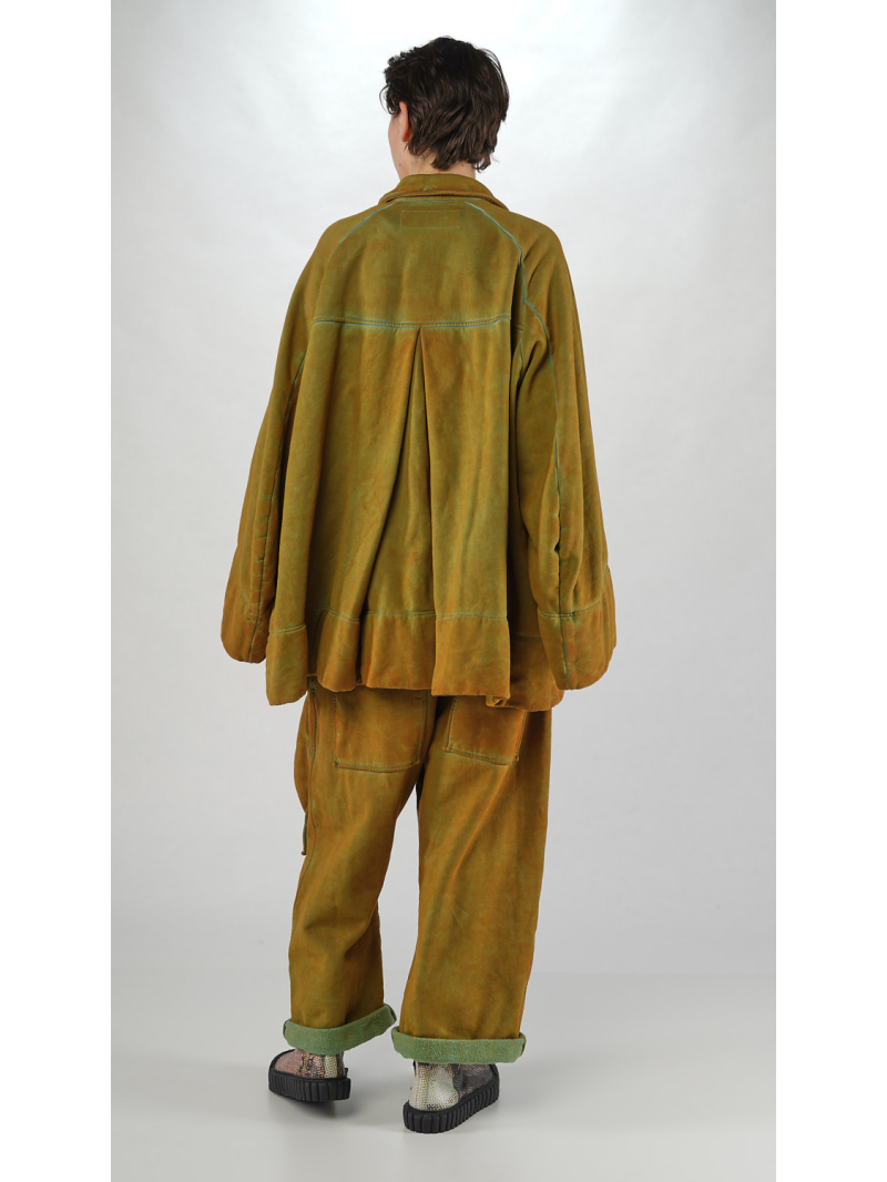 Bois rond DIP - Veste polaire bicolore droite - 2252501101