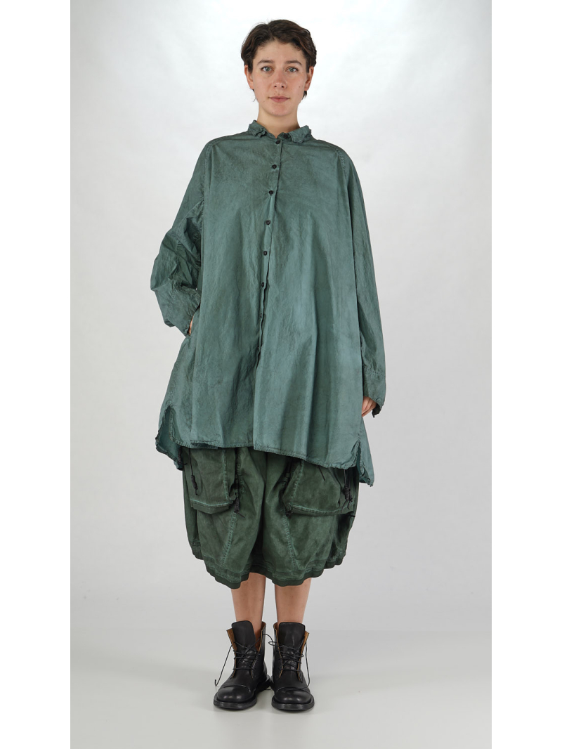 Rundholz DIP - Oversize Bicolor Popeline Kleid - 2252530904