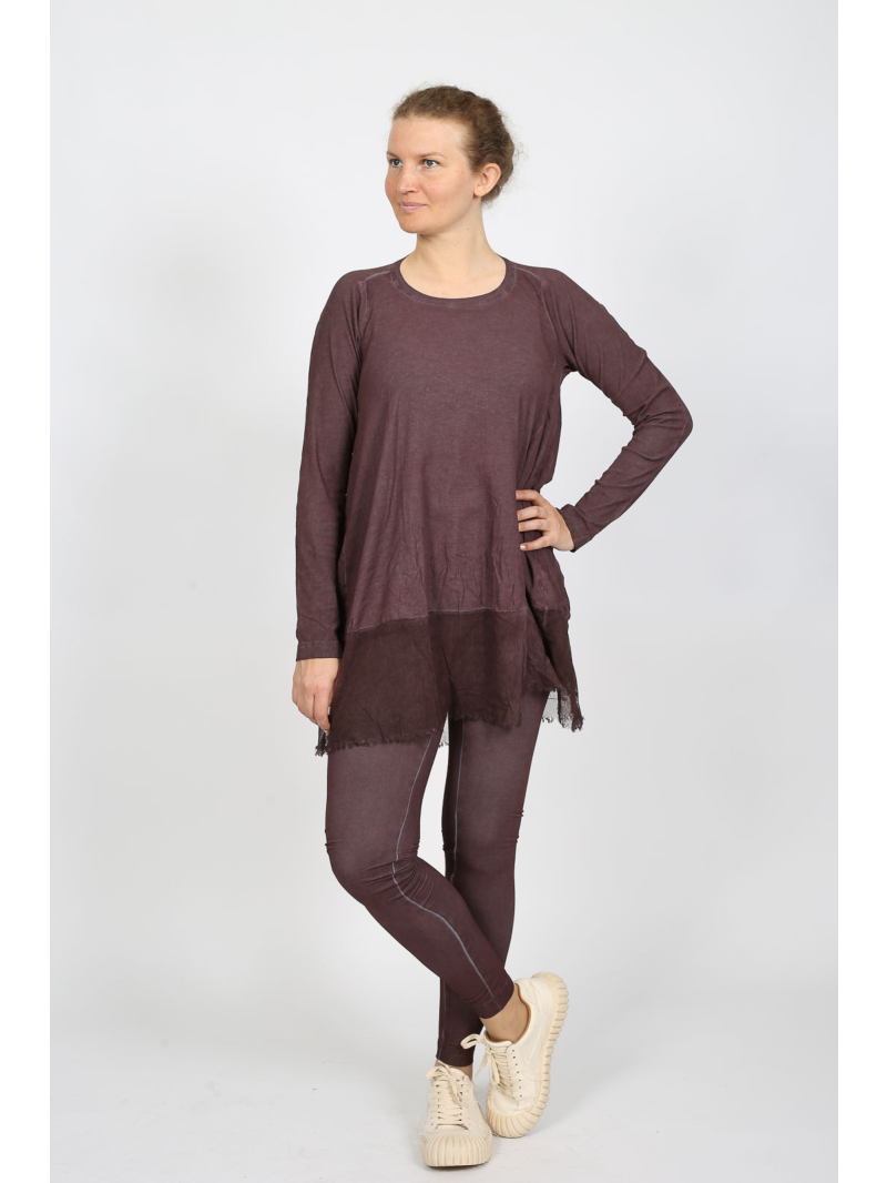 Rundholz DIP - Slim Fit Leggings aus Baumwolle mit Gummibund - 2252560210