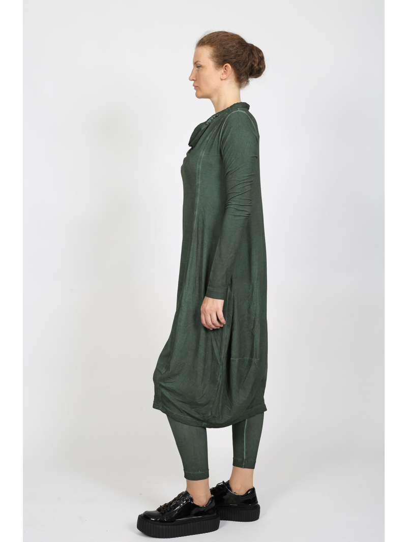 Rundholz DIP - Elegantes A-Linien Kleid aus Baumwolle mit Kordelzug - 2252560912