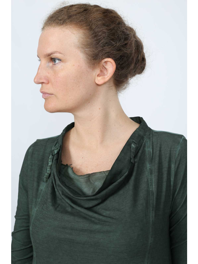 Rundholz DIP - Elegantes A-Linien Kleid aus Baumwolle mit Kordelzug - 2252560912