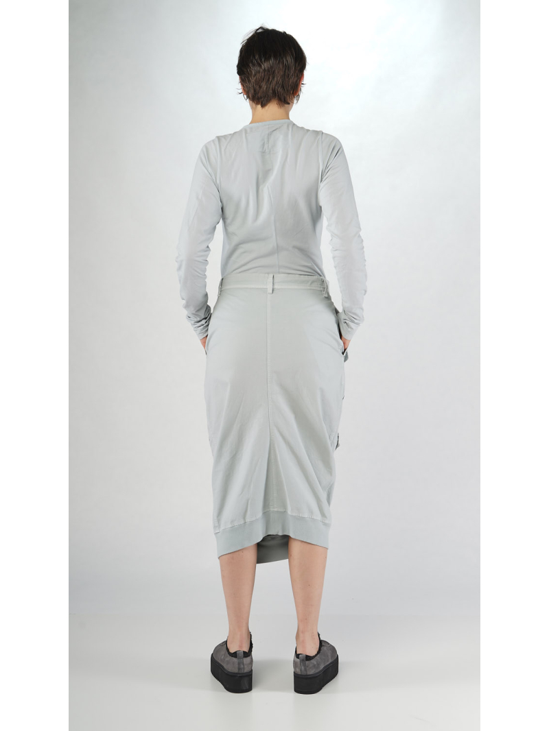 Rundholz Black Label - Bananenförmige Baumwollstretch Rock - 2253200306