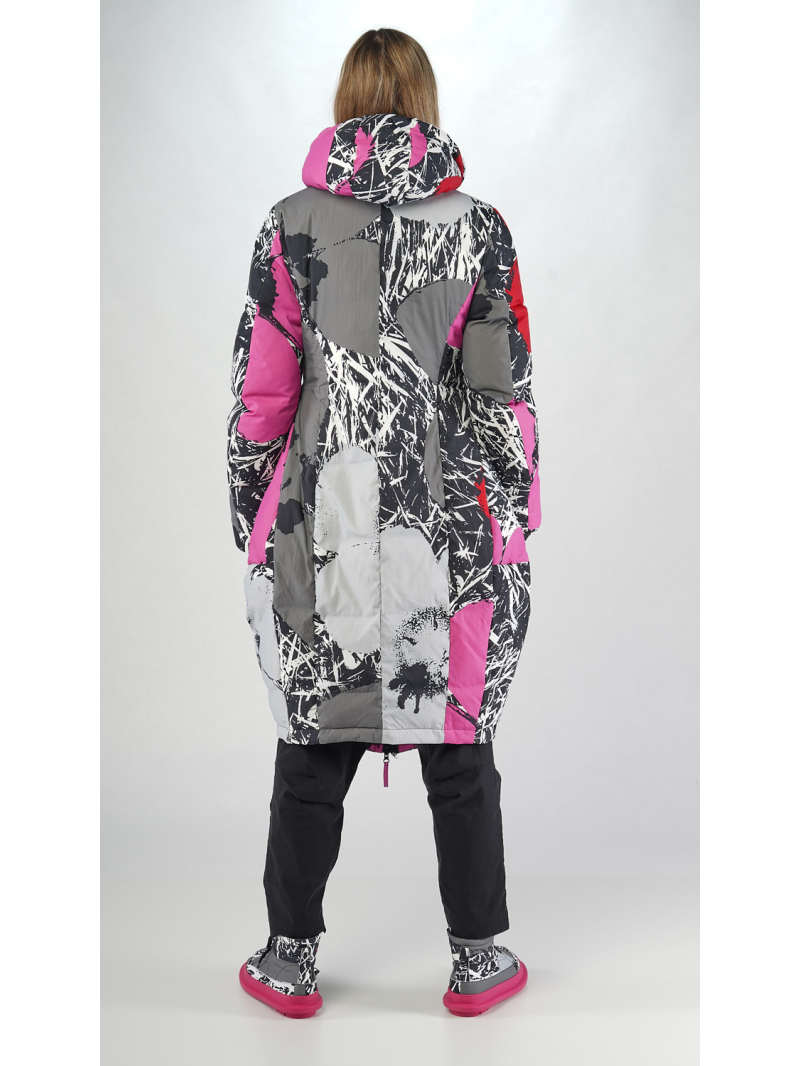 Rundholz Black Label - Ballonmantel mit Kapuze und Raffungen - 2253211203