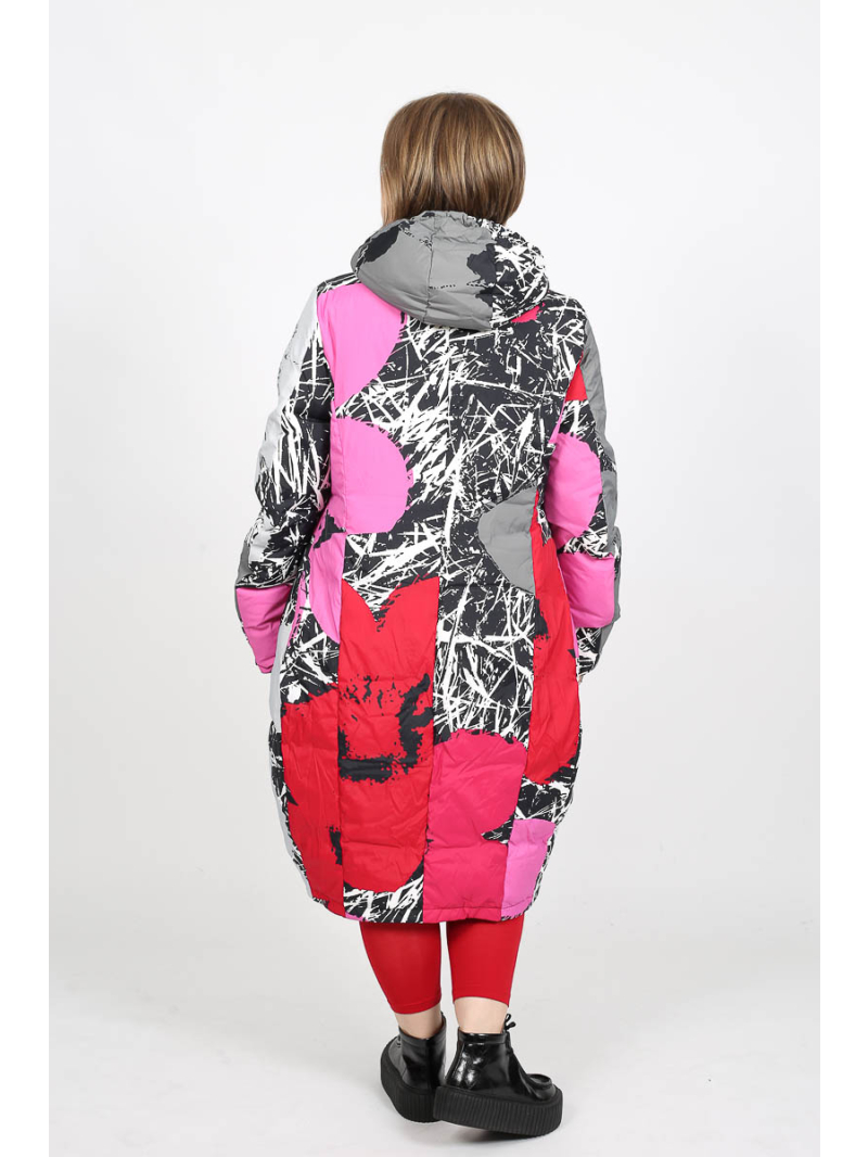 Rundholz Black Label - Ballonmantel mit Kapuze und Raffungen - 2253211203