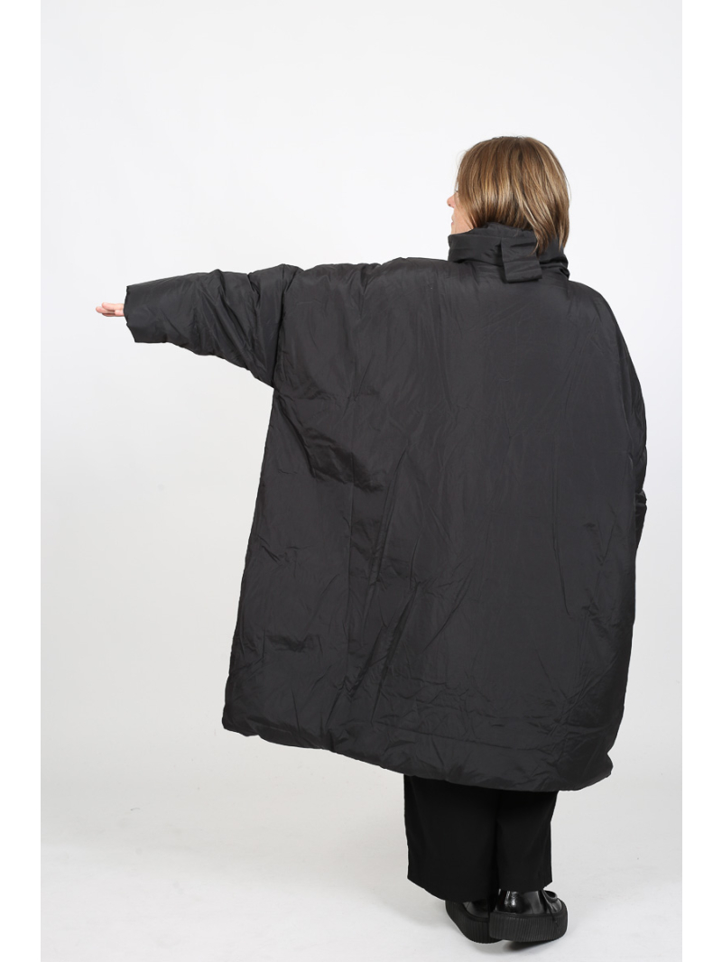 Rundholz Black Label - Oversize gefütterter Mantel mit Stehkragen - 2253211232