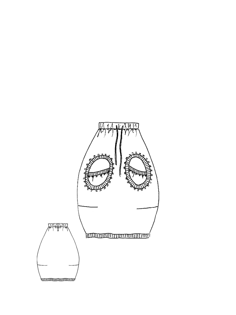 Rundholz Black Label - Black Label Rock Ballonform mit Kordelverschluss - 2253250303