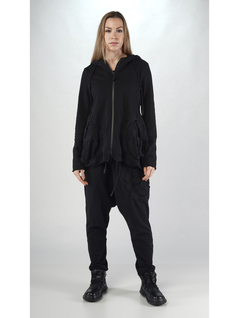 Rundholz Black Label - Stilvolle Ballonjacke aus 100% Baumwolle mit Kapuze - 2253251104