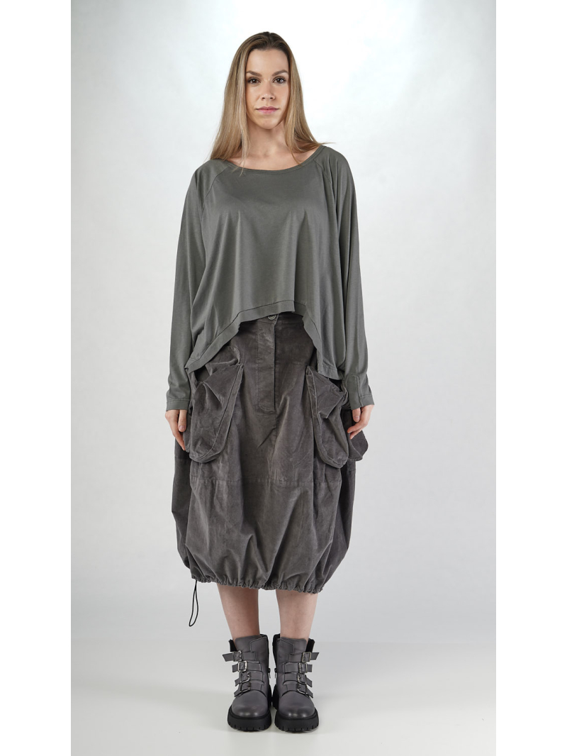 Rundholz Black Label - Oversize T-Shirt mit Asymmetrischem Design von Black Label - 2253260503