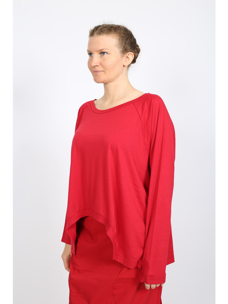 Rundholz Black Label - Oversize T-Shirt mit Asymmetrischem Design von Black Label - 2253260503