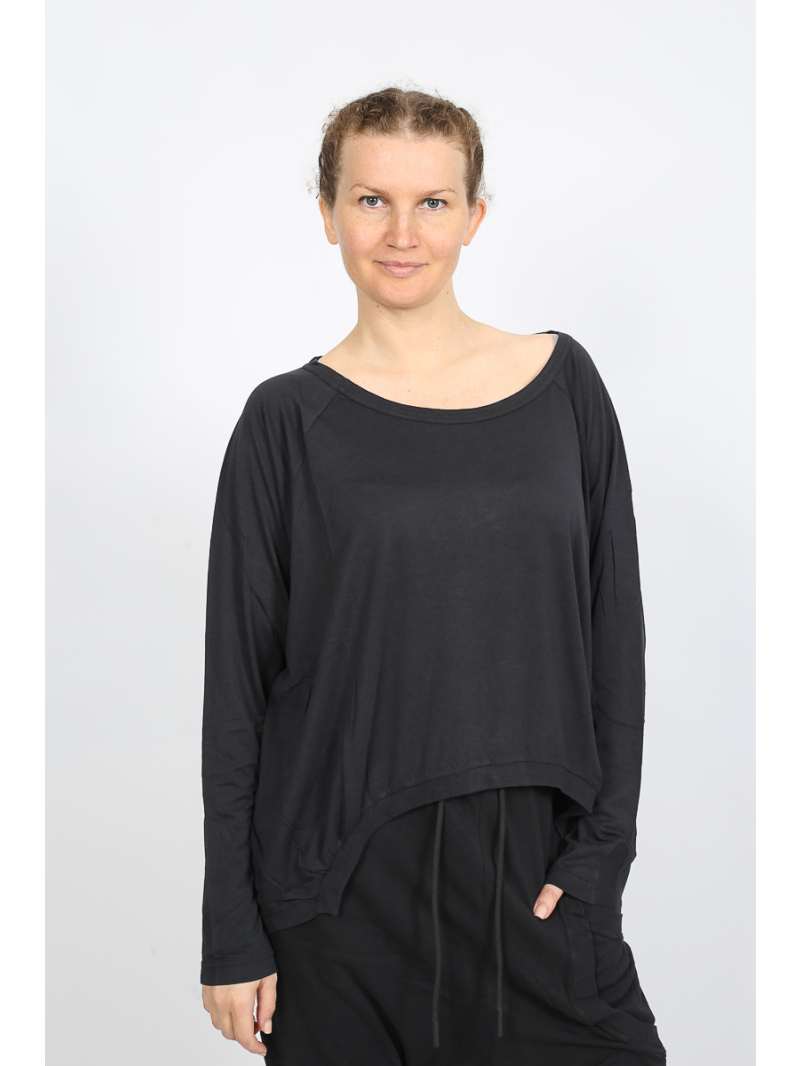 Rundholz Black Label - Oversize T-Shirt mit Asymmetrischem Design von Black Label - 2253260503