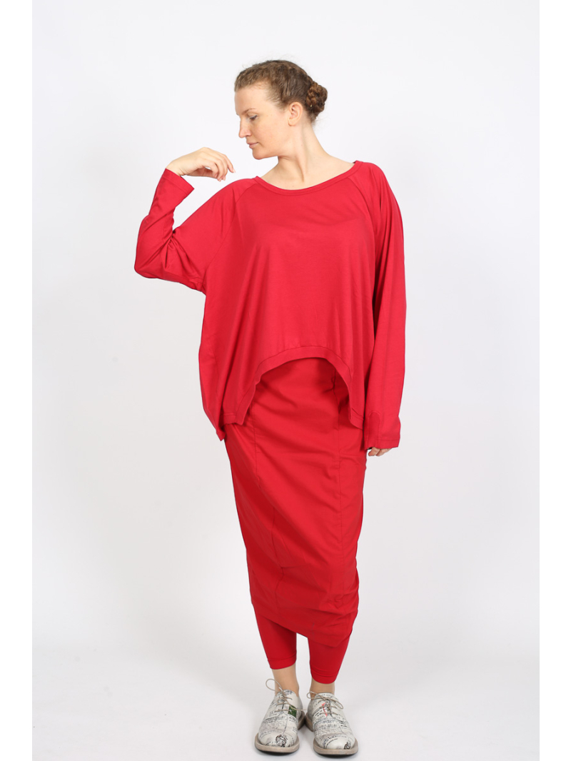 Rundholz Black Label - Oversize T-Shirt mit Asymmetrischem Design von Black Label - 2253260503