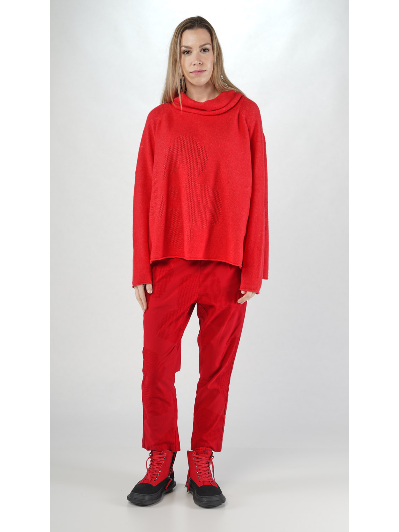 Rundholz Black Label -  Jaquard-Pullover mit Ausgestellter Form - 2253270701