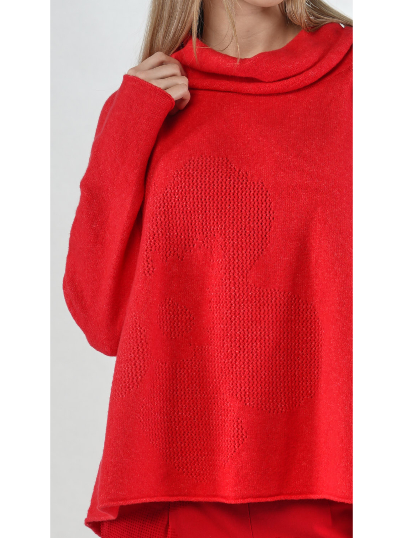 Rundholz Black Label -  Jaquard-Pullover mit Ausgestellter Form - 2253270701